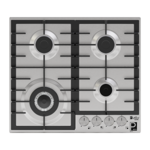 HPT603S | Gas hob 4 Eyes Heavy Duty Grids