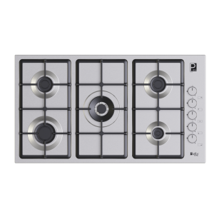 HPT975S - Gas Hob 5 Eyes Heavy Duty Grids