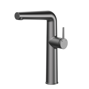 MLE195-G - Adoro Long Gin Black Basin Mixer
