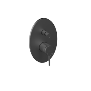 MKB195-G Adoro 2 Outlet Circular Concealed Mixer, Gen Black