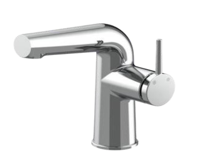 MLB195 PURITY Aduro Medium Chrome Basin Mixer