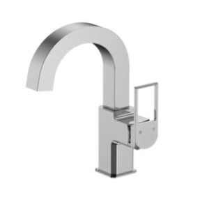 MTL190 Quadro Round Chrome Basin Mixer