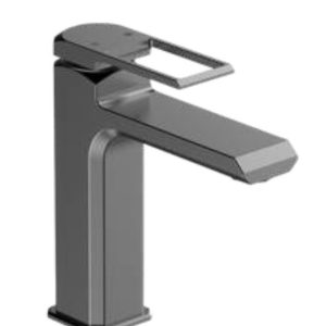 MLB190-G Quadro Mid Gun Black Basin Mixer