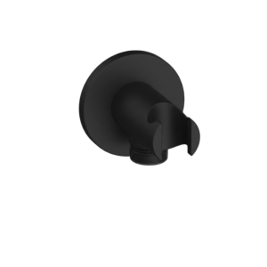 DCD02-S - Shower Outlet (Round) black